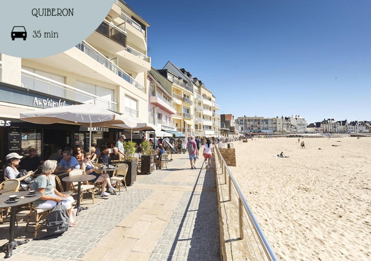 Appartamento Kerisper * Duplex * 400 M Du Port * Parking La Trinité-sur-Mer Esterno foto